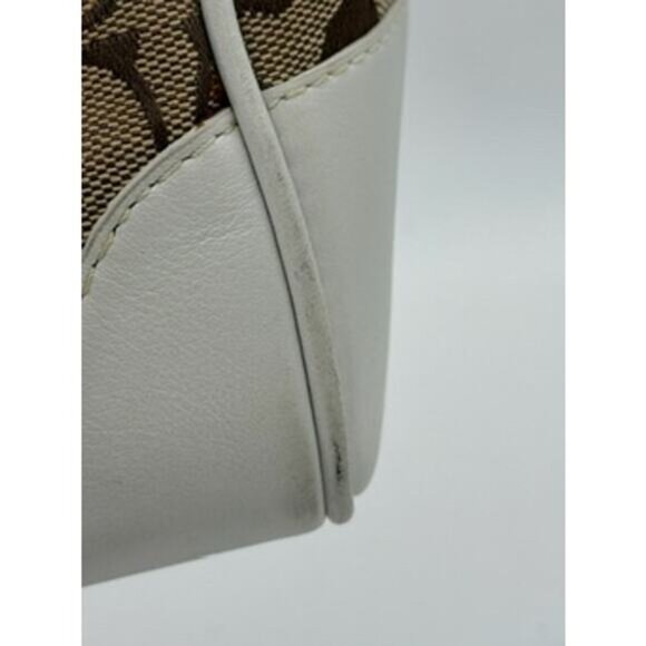 Coach Signature Canvas Handbag EUC - Picture 11 of 16